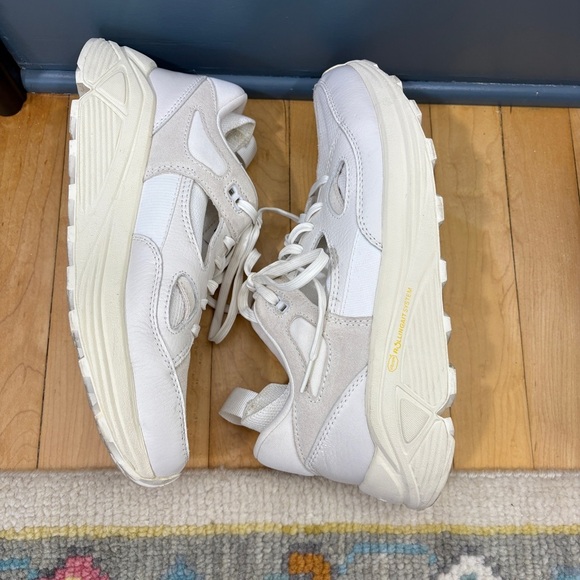 Brandblack Aura Sneaker men’s 10 off white Vibram Sole leather old man chunky - Picture 6 of 9